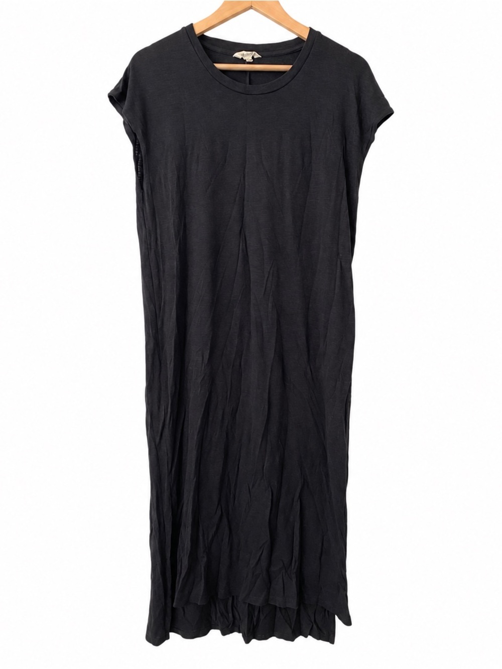 Madewell Black Midi Dress L
